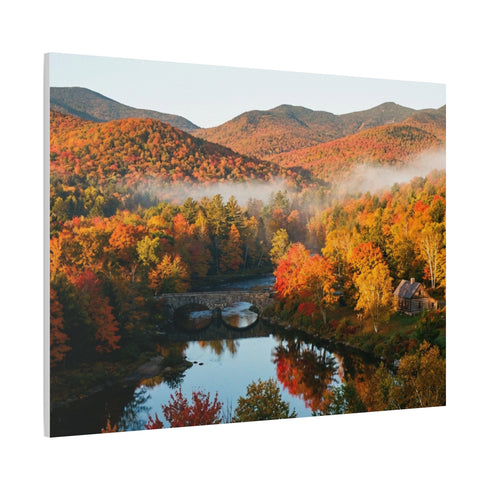 Autumn Mountain Landscape Canvas